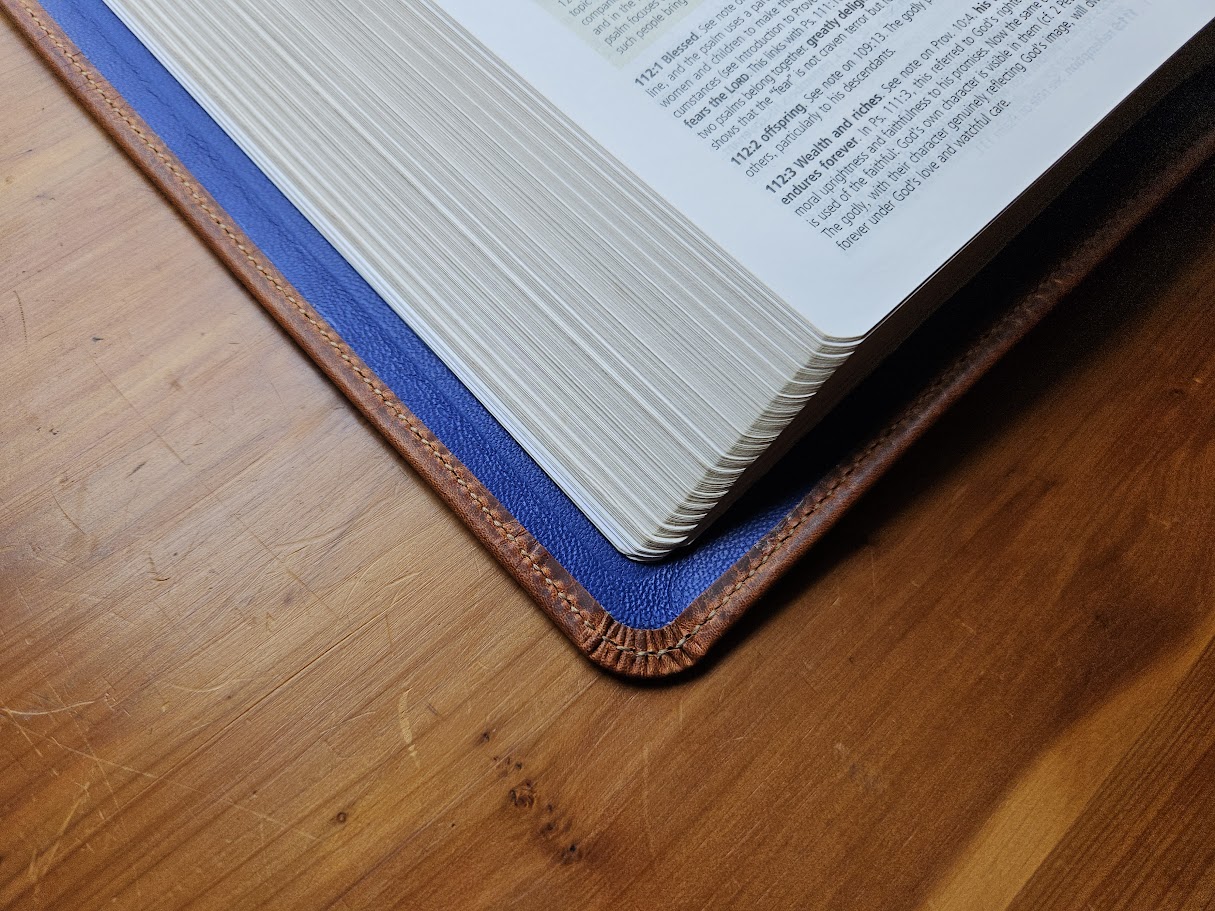 Custom liner leather example